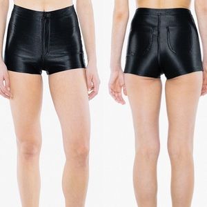 American apparel disco shorts